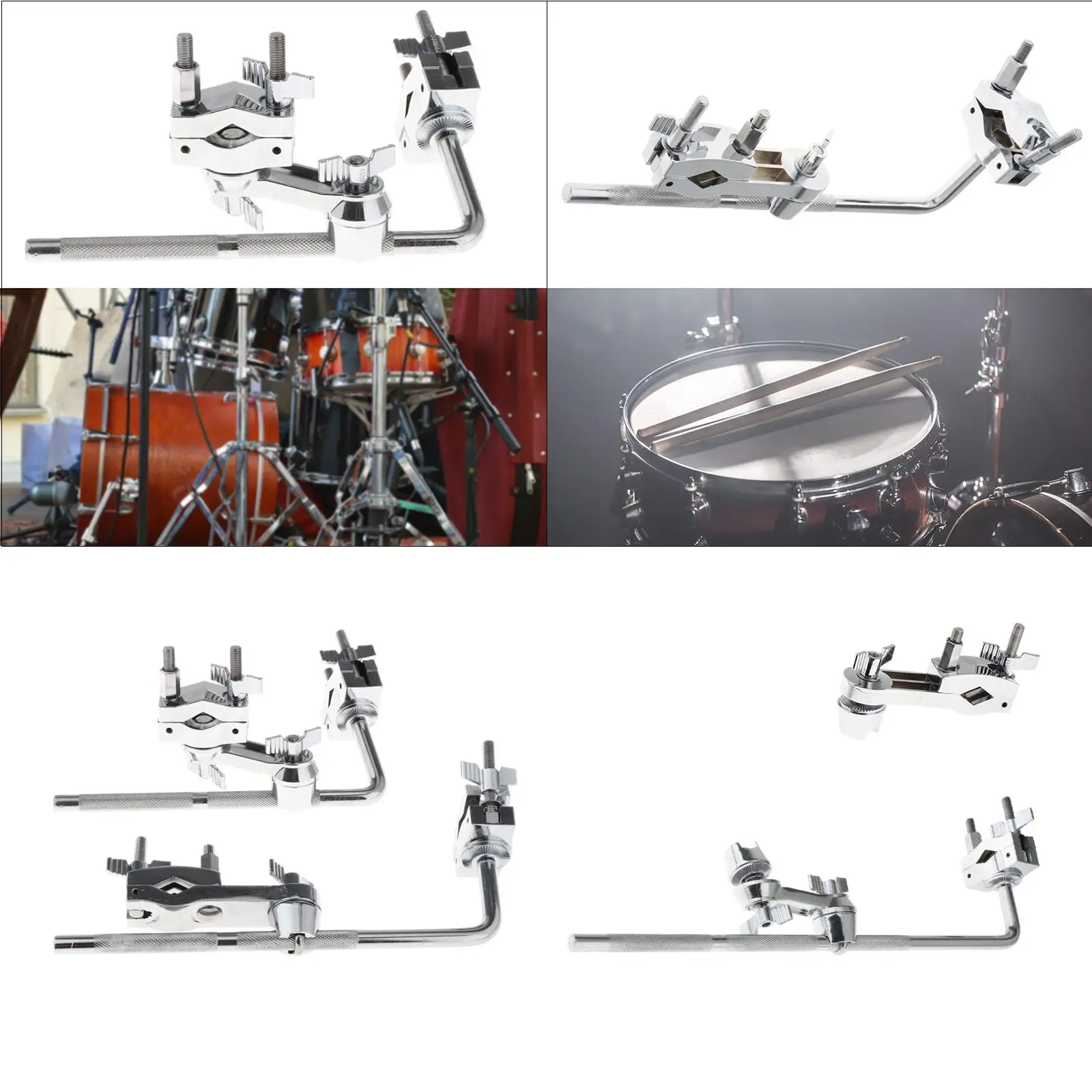 Монтажный зажим для барабанной установки стрела тарелки с зажимным держателем