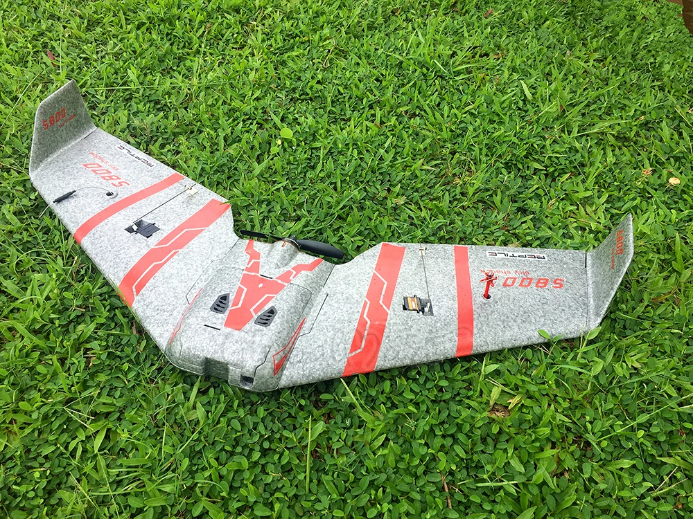 SKY SHADOW Reptile S800 V2 820mm Wingspan Gray FPV EPP Flying Wing Racer KIT Version / PNP With System | Игрушки и хобби