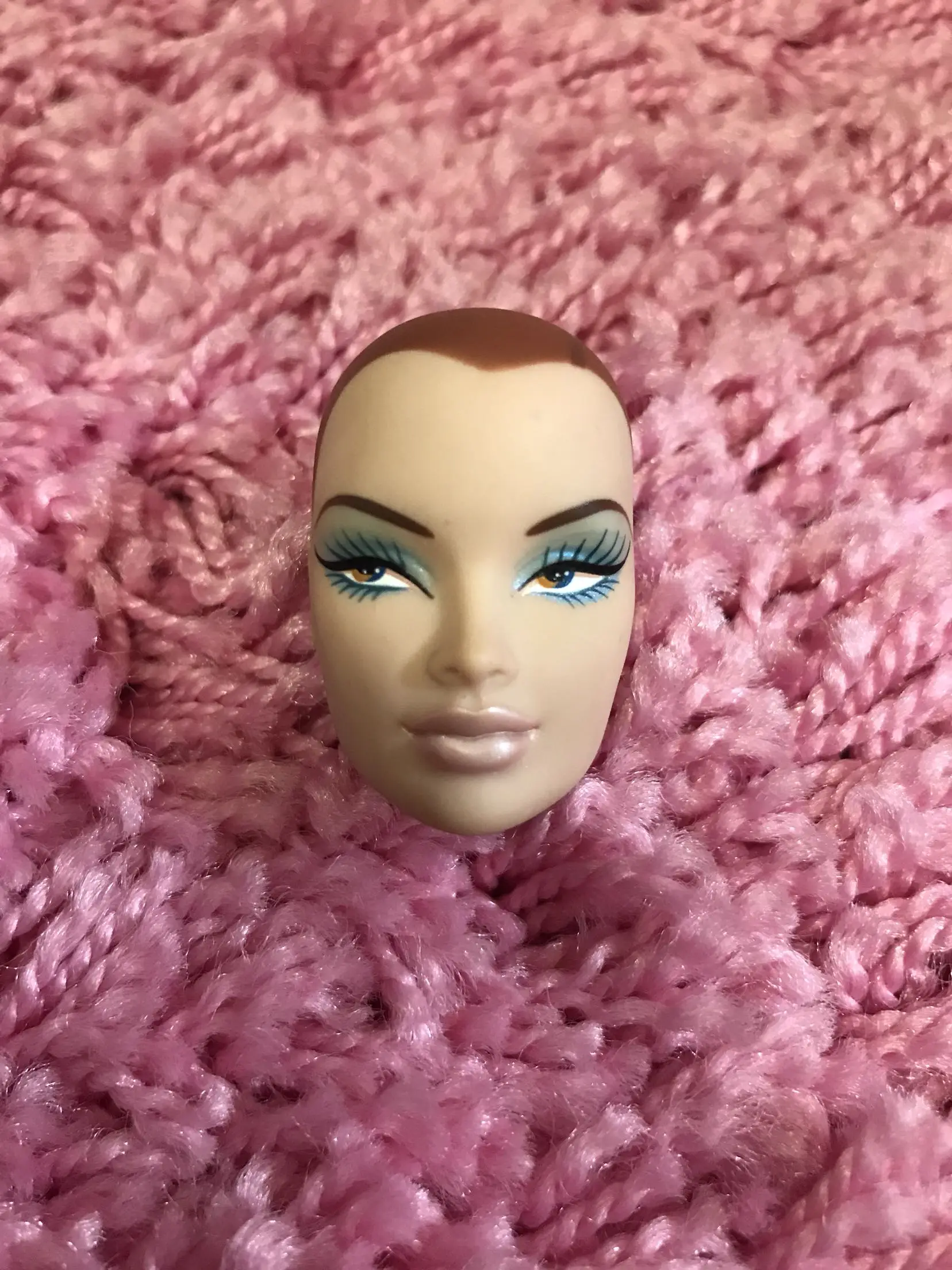 

30cm Original FR head FR doll heads Fashion license head quality doll heads girls Dressing DIY toy parts