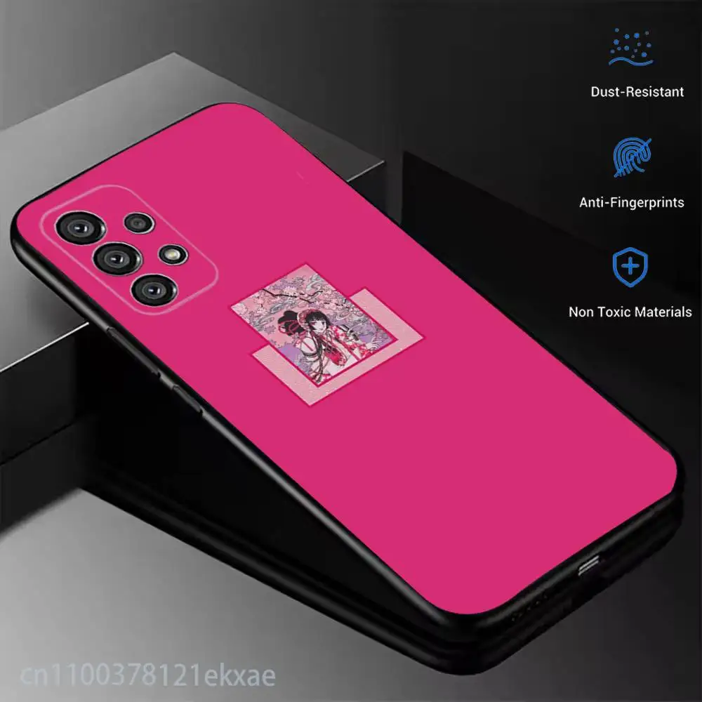 Чехол для телефона X-XxxHOLiC Yuko Ichihara для Samsung Galaxy A13,21s,22,31,32,52,53,71,80,A91, мягкий черный чехол (art.: 3920dc26de2ce) - 3920dc26de2ce