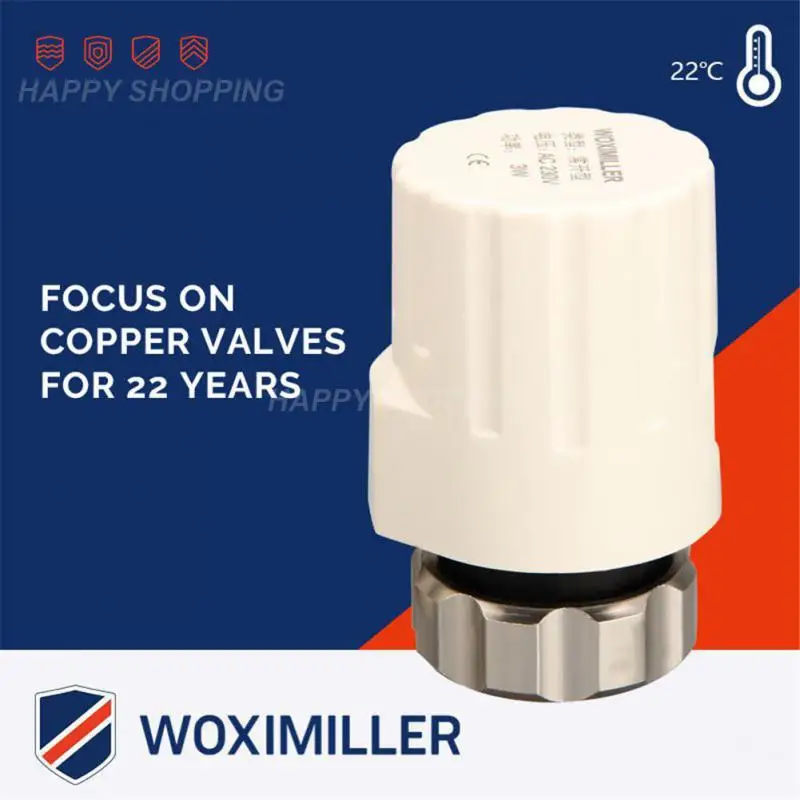 

1.6MPA Smart Electric Heating Actuator Thermostat Home Office Normally Open Floor Heating Electric Head Valve Water Distribution