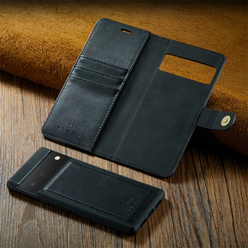 Новый модный кожаный чехол-бумажник с защитой от падения для мобильного телефона