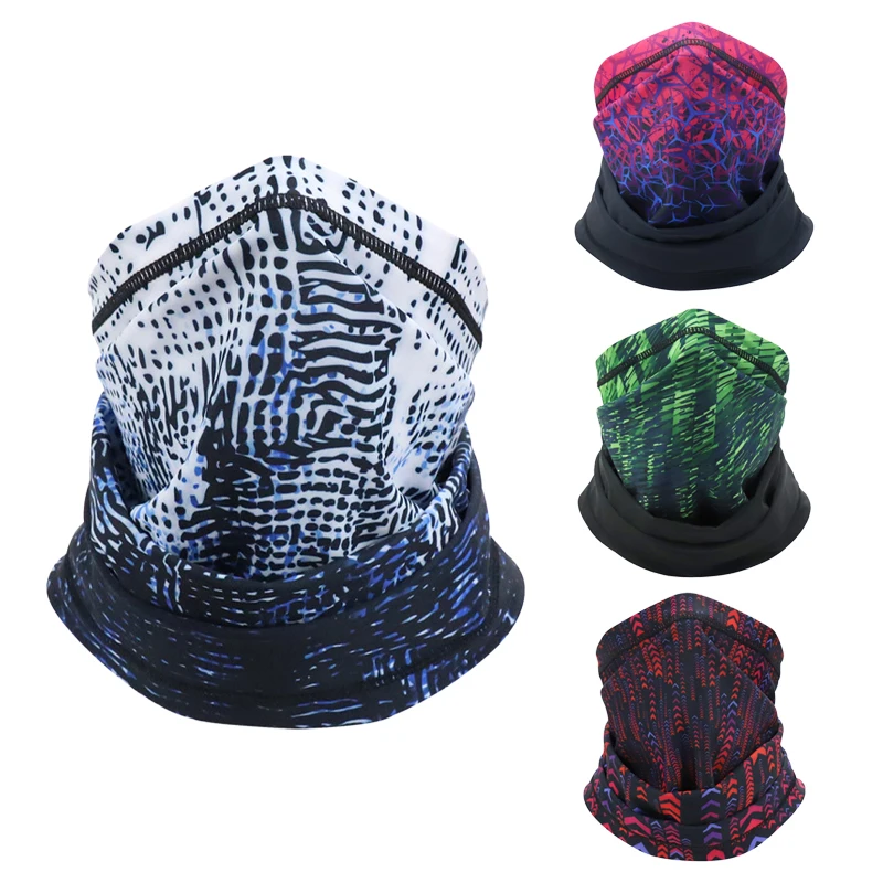 

Neck Gaiter Half Face Mask Cover Windproof Motorcycle Tube Scarf Balaclava Cap