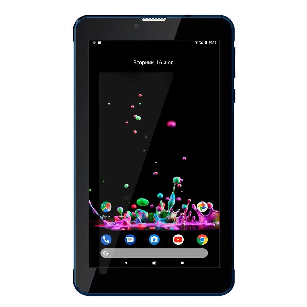 Планшет Digma Optima 7 A102 3G SC7731E 4C/1Gb/16Gb 7" IPS 1024x600/3G/And11.0Go/темно-синий/BT/GPS |