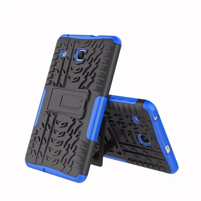 Бронированный противоударный чехол-подставка из ТПУ и ПК для планшета Samsung Galaxy Tab