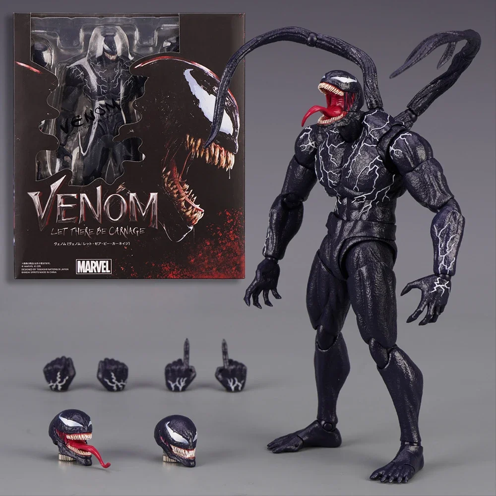 Фильм Marvel аниме телевидение SHF Venom симбиот игрушечные фигурки удивительный