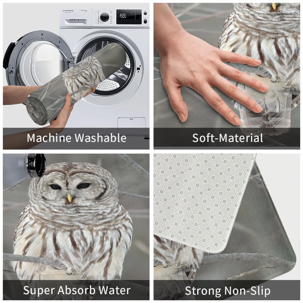 Коврик для ванной с совой ковер дверной коврик скандинавский гостиной дивана