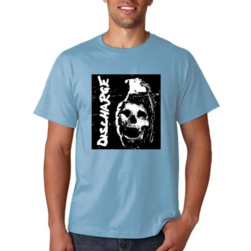 

Title: Discharge Skull S M L Xl Xxl Tshirt Official Punk Band T Shirt New Clothing Tops Hipster Fashion