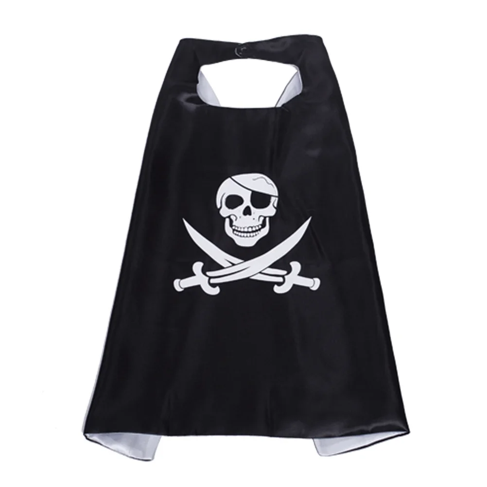 

1 шт. Пиратская накидка, платье на Хэллоуин, косплей, накидка, искусственный костюм для детей