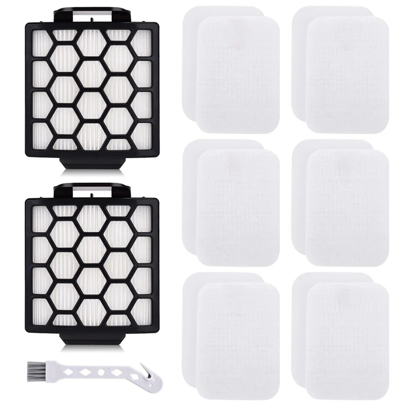 

Replacement HEPA Filters For Shark ZU60 NV255 NV251 Vacuum Cleaner Accessories Compare To Part 1238FT60 & 1239FT60