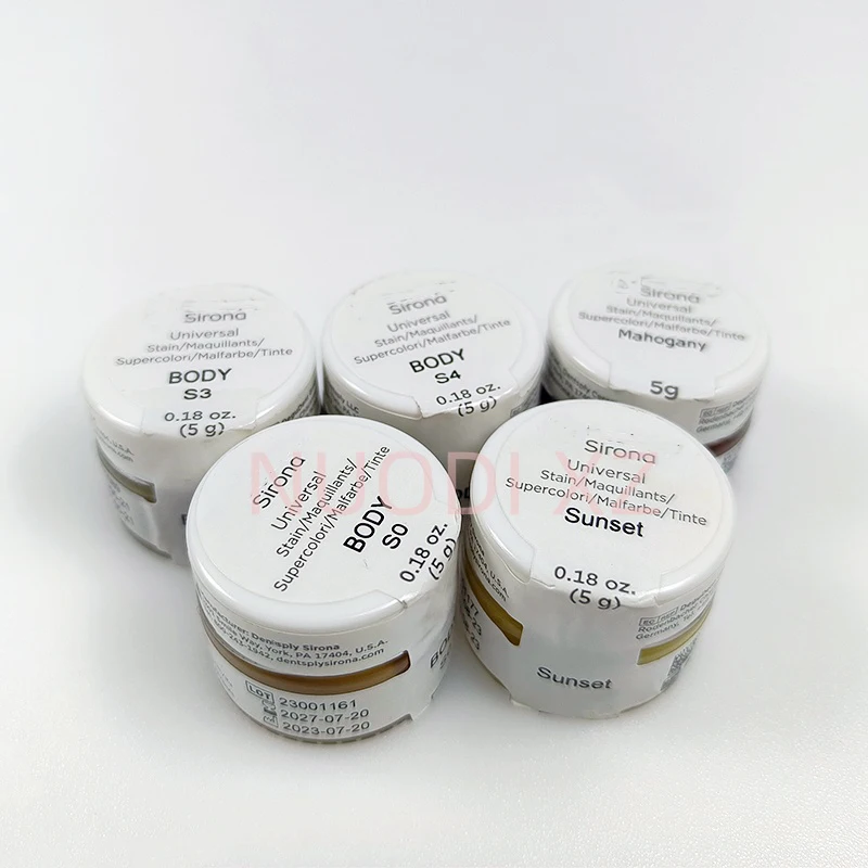 Универсальная паста для стоматологической глазури Sirona DS 5 г пятен фарфоровые