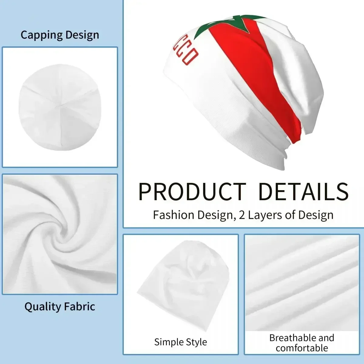 Марокко теплая вязаная шапка модная шапка-капот осень-зима уличные шапки для