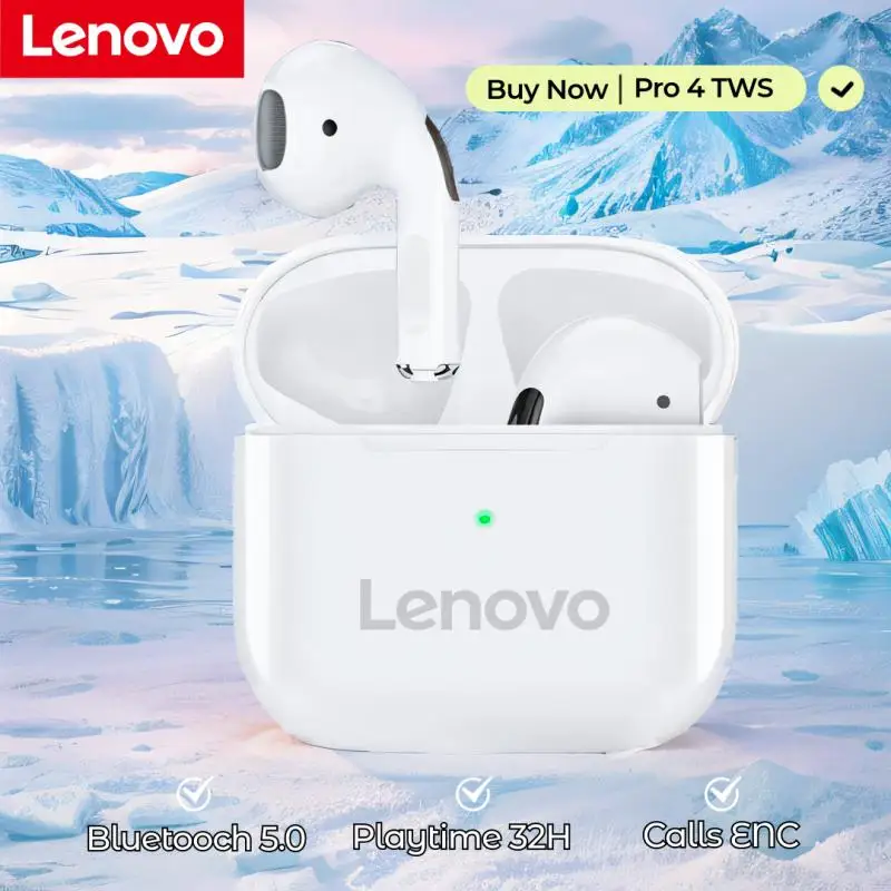 TWS-наушники Lenovo Air Pro 4 с поддержкой Bluetooth 5 0 и двойным микрофоном