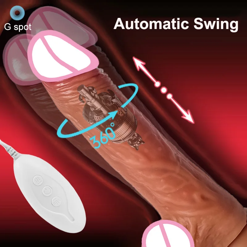 Большой вибратор секс-игрушки реалистичный пенис автоматическая