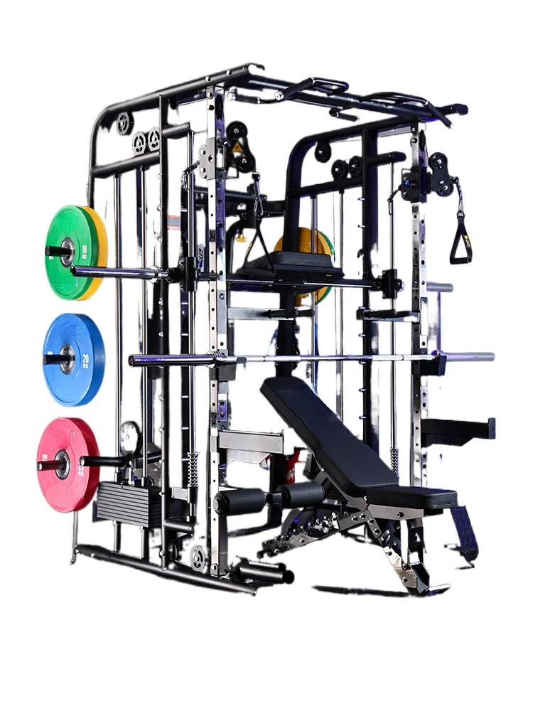 Козловая стойка бытовая Сбалансированная Машина Смит Комплексный тренажер