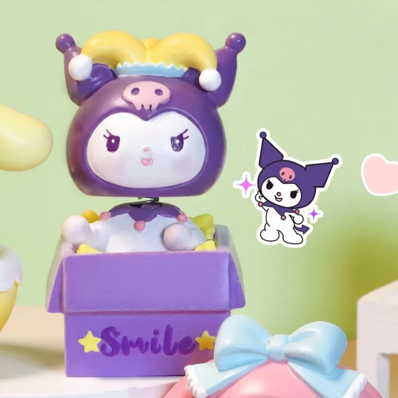 

Sanrio Kuromi Melody Cinnamoroll игрушки ручной работы, креативные милые настольные украшения для интерьера автомобиля, отправляйте подарки друзьям