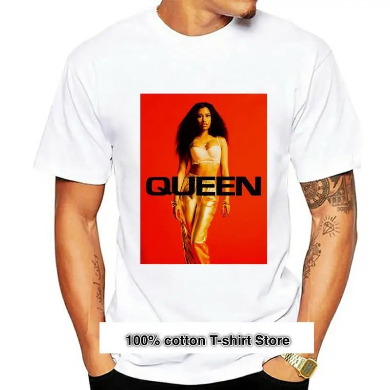 

Camiseta de Queen, ropa holgada de talla grande, de kawaii, Anaconda, Buns, Chun, Li, Minaj, Keke, Superbass, Rap
