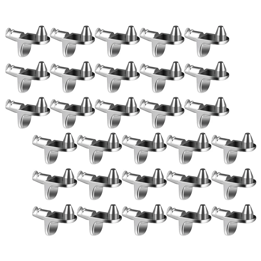 

30pcs Shelf Supports Metal Shelf Holders Shelf Bracket Pegs for Bookcase Shelf Cabinet Furniture