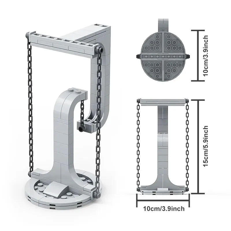 BZB MOC подвеска Tensegrity 39994 скульптура литая модель наука физическое образование
