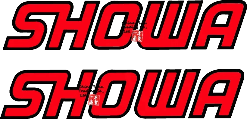 

Наклейка на мотоцикл, наклейка, лист, наклейки с принтом, подходящие для SHOWA наклейки на вилке, пара MX Trials Road Race Sports