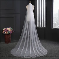 high quality ladies pure white lace wedding veil bridal veil wedding accessories velo da sposa accessori da sposa