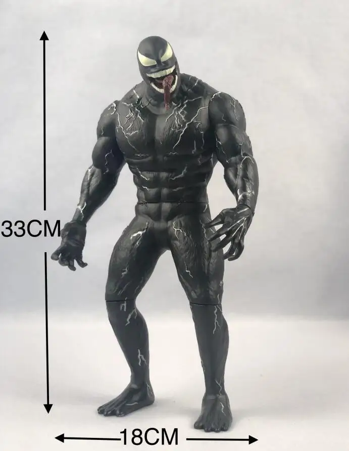 Шарнирные фигурки супергероев DC &amp Marvel подвижные игрушки 33 см Человек-паук
