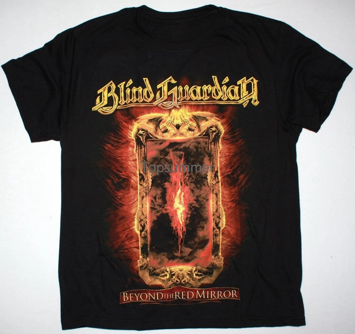 

Blind Guardian Beyond The Red Mirror Heavy Metal Grave Digger New 2018 New Short Sleeve Casual T-Shirt Tee