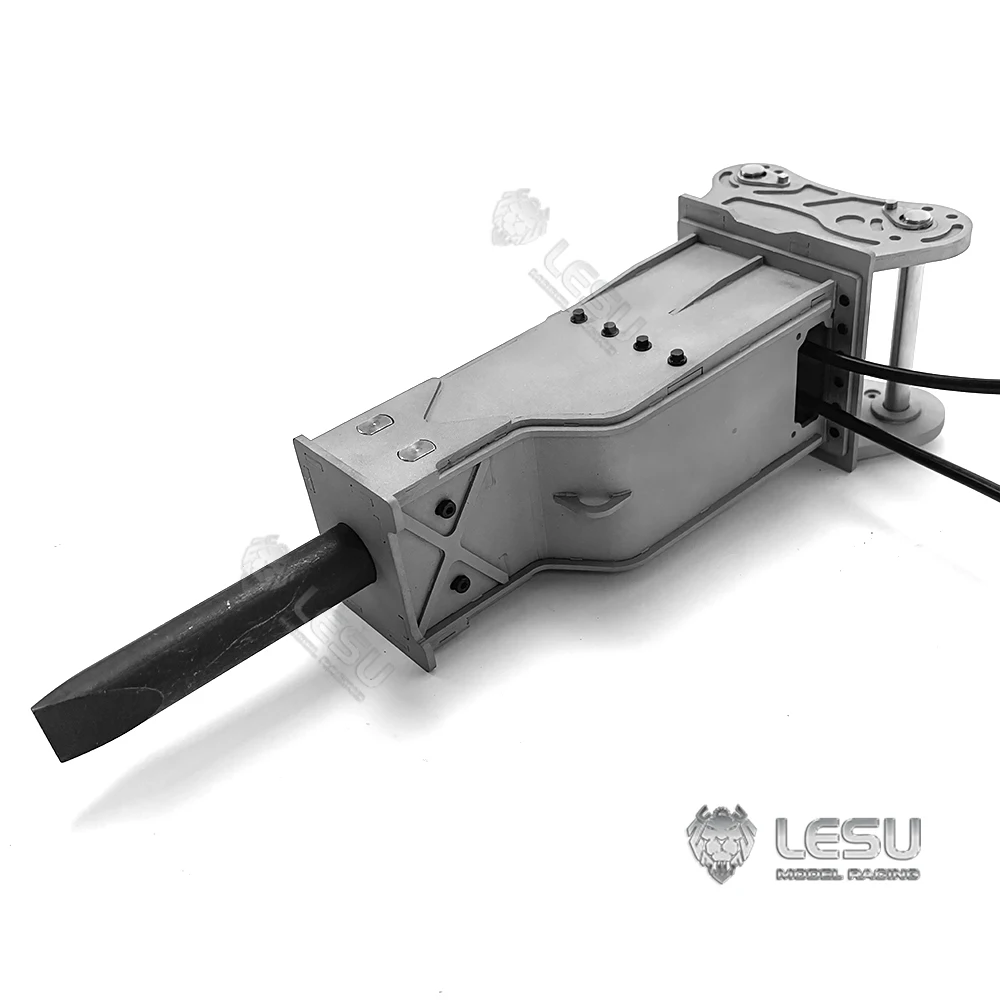 LESU 1/14 гидравлический металлический молоток для радиоуправляемого экскаватора