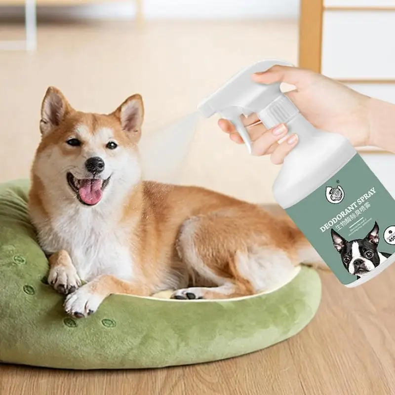 

450ml Dog Cat Deodorant Natural Plant Formula Pet Liquid Perfume Spray To Make Your Puppy Smell Great Long-Lasting Clean Perfume