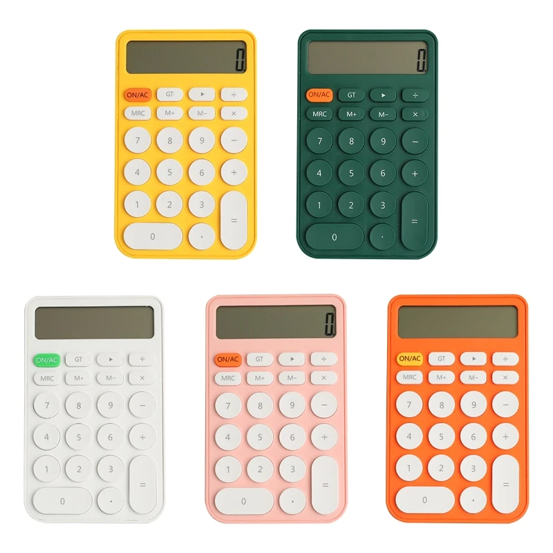 

12 Electronic Calculator Special Office Supplies Portable and Mini for Students G2AC