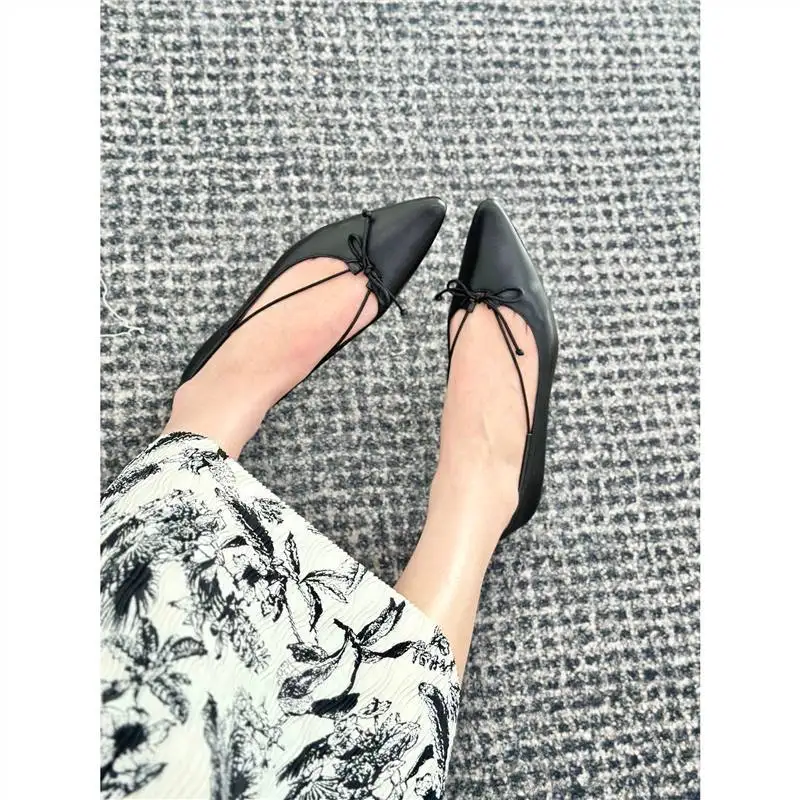 Роскошные Брендовые женские туфли R0W на плоской подошве мягкие и удобные модные