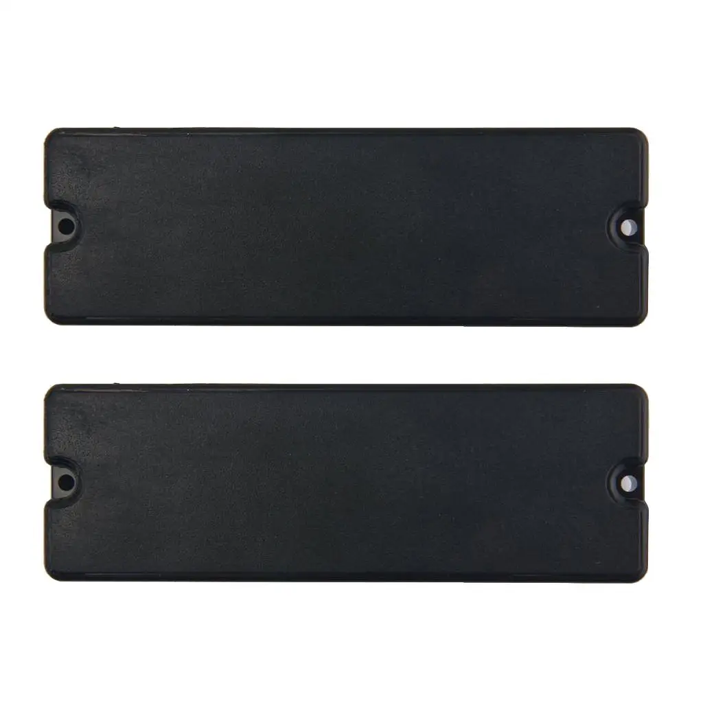 

2pcs 6 strings Black Pickups Bright 11k For Electric Bass Guitar