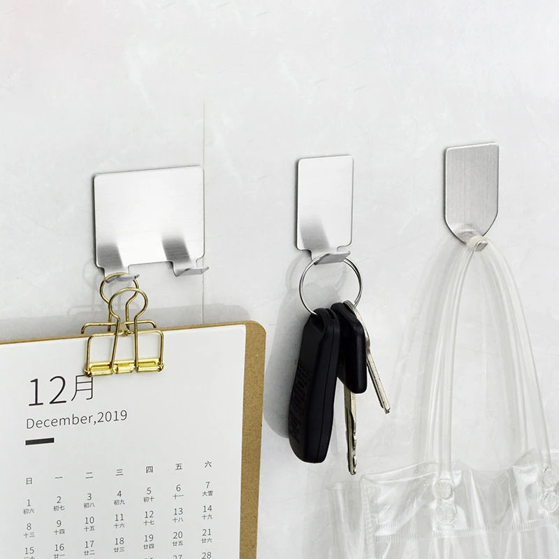 

1/2/5pcs Razor Holder Stainless Steel Men Shaving Razor Straight Stand Shelf Shaving Razor Storage Rack Bath Hair Dryer Holder