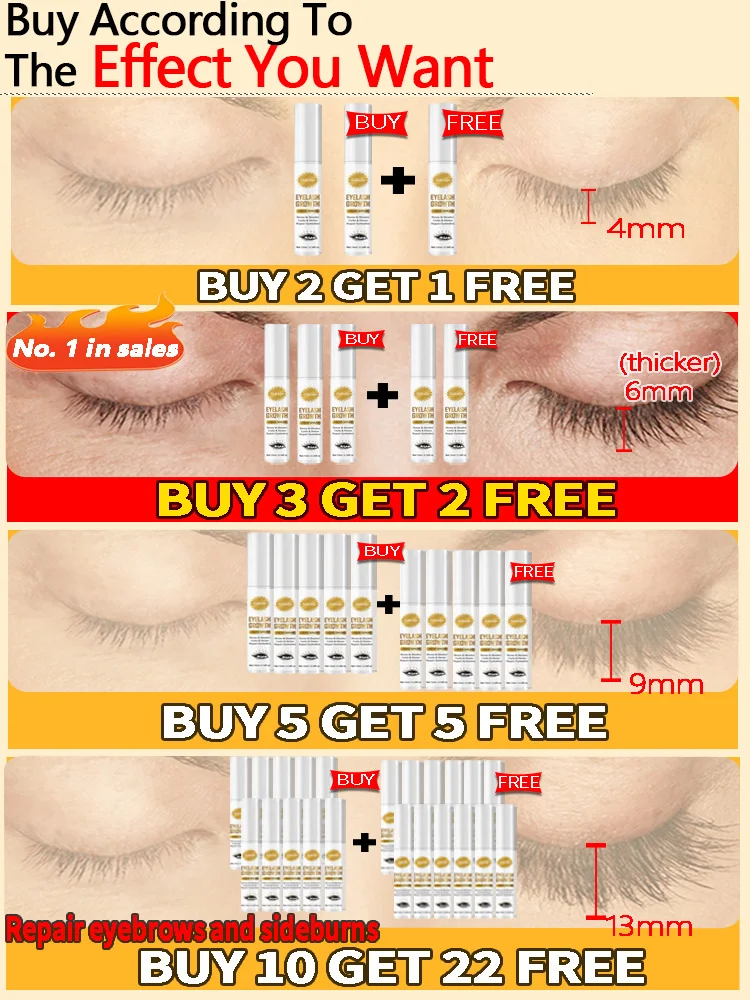 Сыворотка для наращивания ресниц натуральная густая тонкая кудрявая 7 дней