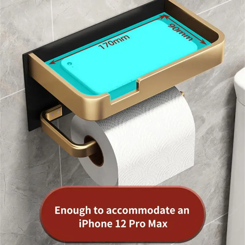 

Quality Of Life Toilet Tissue Box A Concave Desktop Prevents Objects From Sliding Nail Free Drilling Carefully Designed