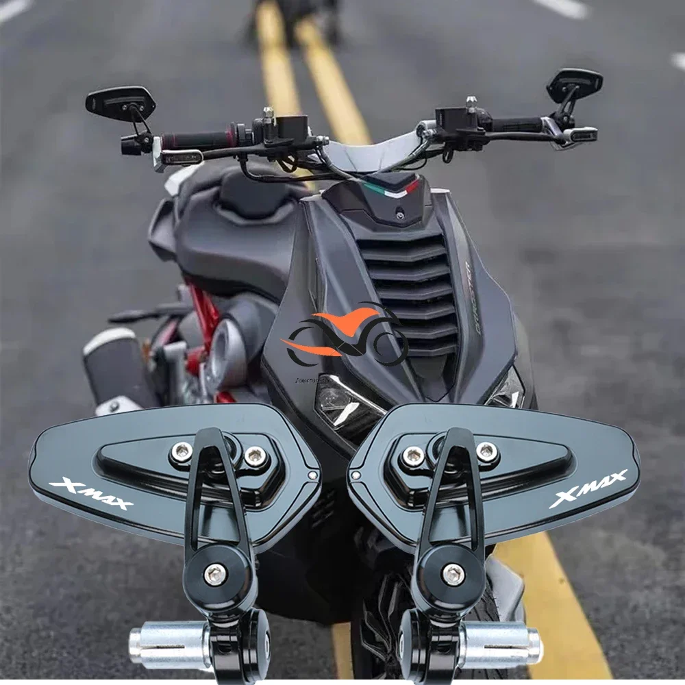 7/8 &quot22 мм для Yamaha XMAX 125 250 300 400 X-MAX зеркало мотоцикла с ЧПУ алюминиевый конец руля