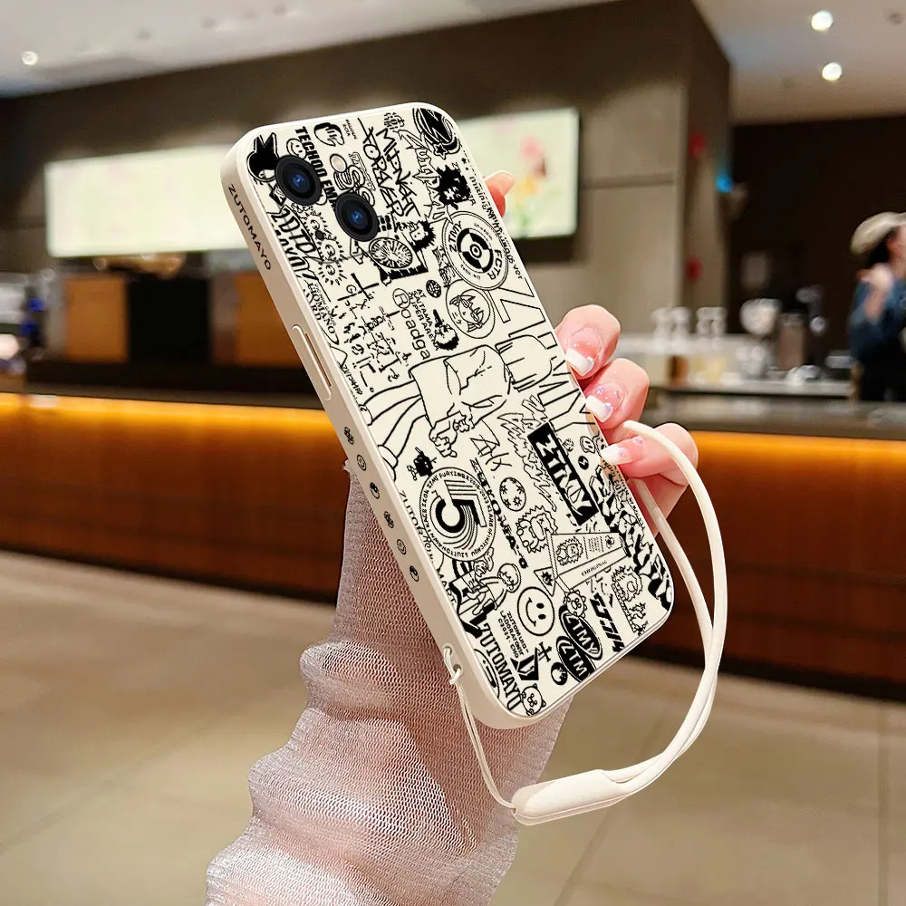 Чехол для телефона Cartoon Zutomayo Xiaomi Redmi Note 12 12S 11 11S 11T 10 10A 10T 10S 9T 9 8 7 Pro Plus 10C 9A 9C 4G 5G Cover