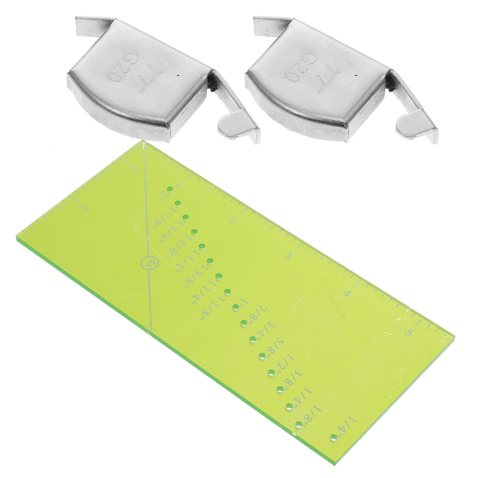 

1 Set Sewing Machine Quilting Seam Allowance Ruler Practical Seam Measuring Tool