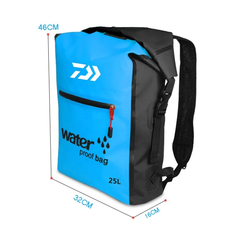 

Мужская спортивная сумка для рыбалки на открытом воздухе, водонепроницаемый складной многофункциональный рюкзак на плечо, ультралегкий ун...