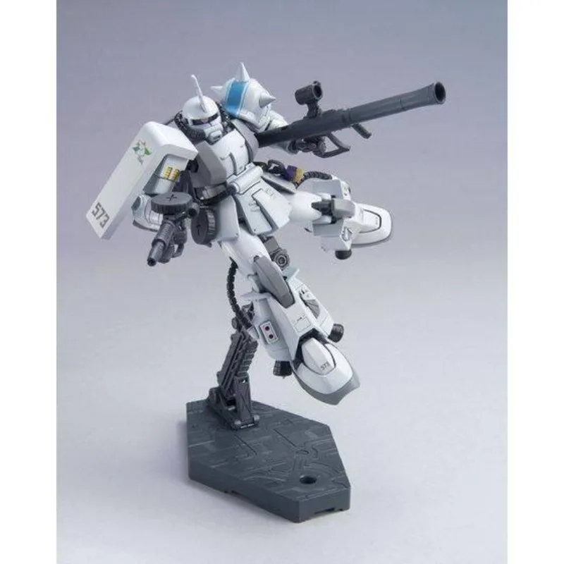 Фото Оригинальная модель Bandai HGUC 1/144 GUNDAM, аниме-фигурка MS-06R-1A ZAKUII, набор для сборки, подарок для мальчиков и девочек, коллекционная модель №5