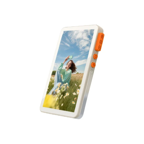 RK-X40F Магнитный экран монитора для селфи для смартфона, задняя камера, селфи-видеоблог, прямая трансляция для iPhone 16, 15 pro max