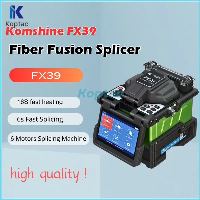 FX39 Машина для сращивания волокон Backbone на 6 двигателей с быстрым сращиванием 6s