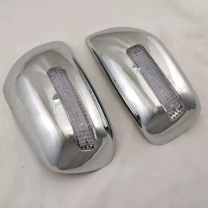

Car Chrome Silver Rearview Side Glass Mirror Cover Trim Rear Mirror Covers Shell For Toyota Corolla Spacio 2001-2007