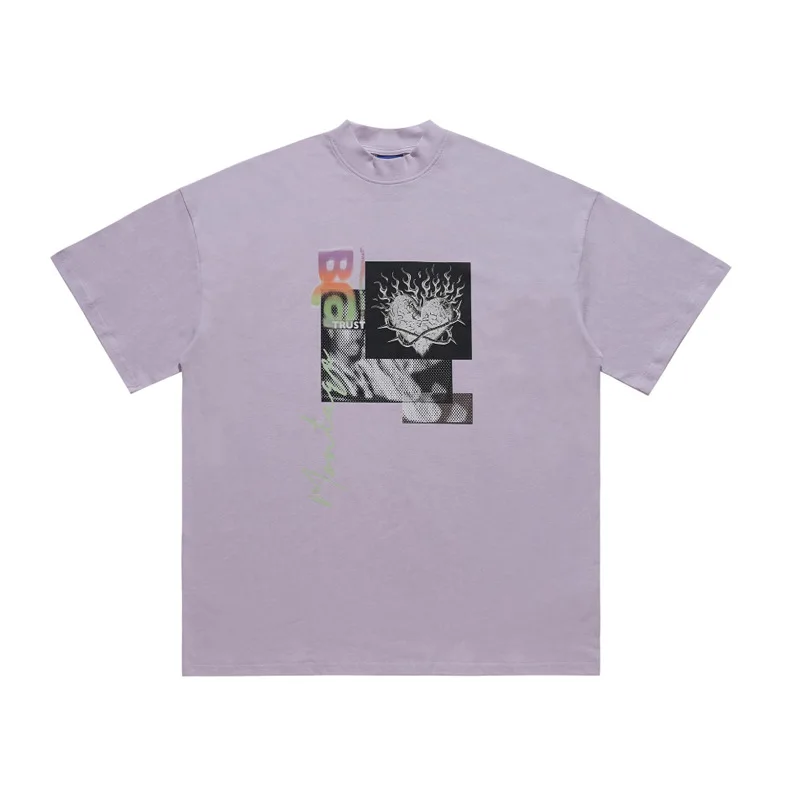 

Puzzle Printed T-shirt Men O Neck Cool Summer T Shirts Short Sleeve Tees Fashion Tops Men Clothing