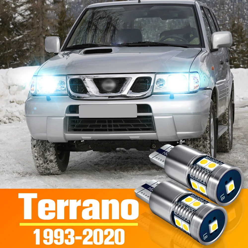 Фото 2 светодиодный светодиодные парковочные огсветильник оформления для Nissan Terrano D10 R20 R50 1993-2020 2004 2005 2007 2008 2012 2013 2015 №1