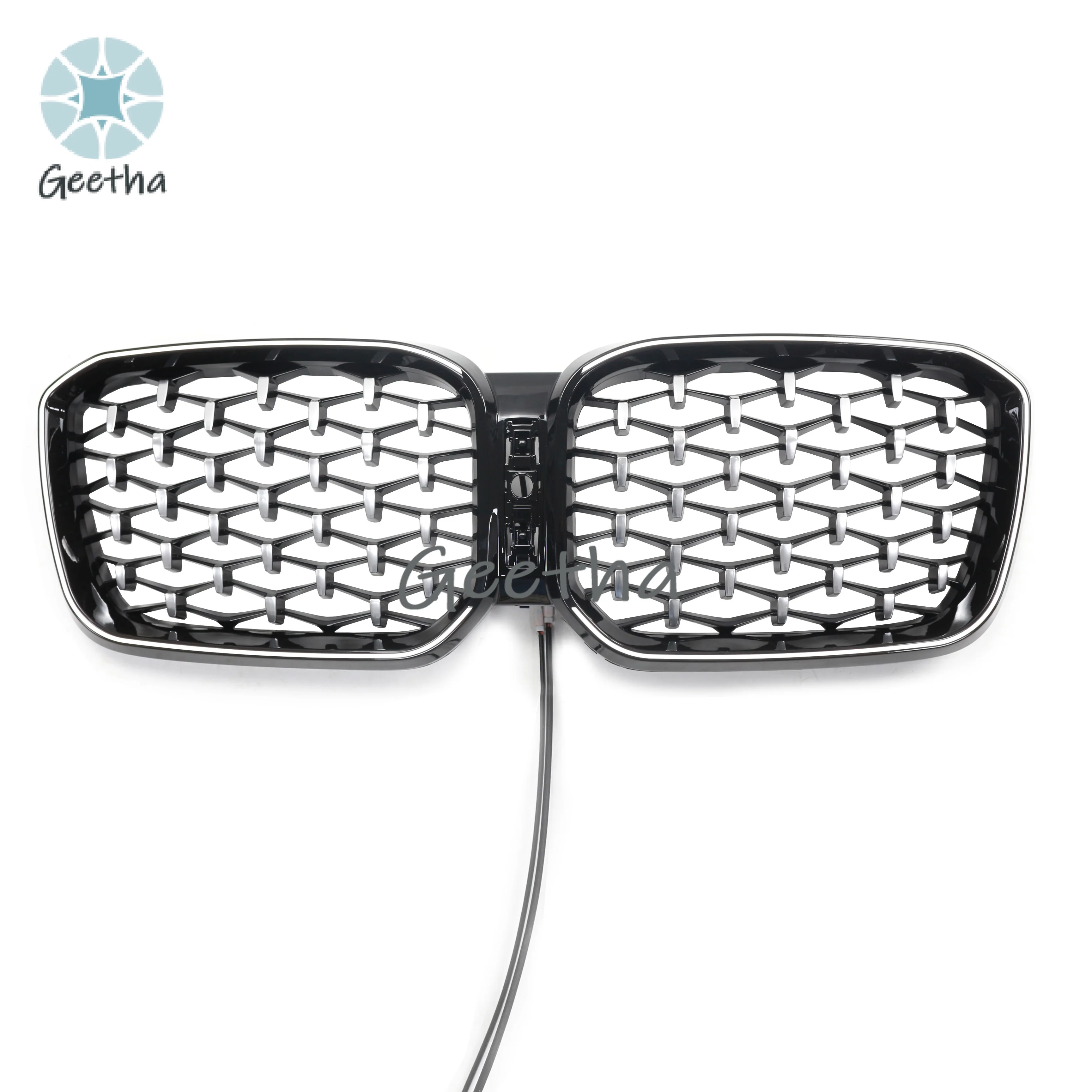 АБС-пластик решетка бампера переднего автомобиля в ромбовидном метеорированном