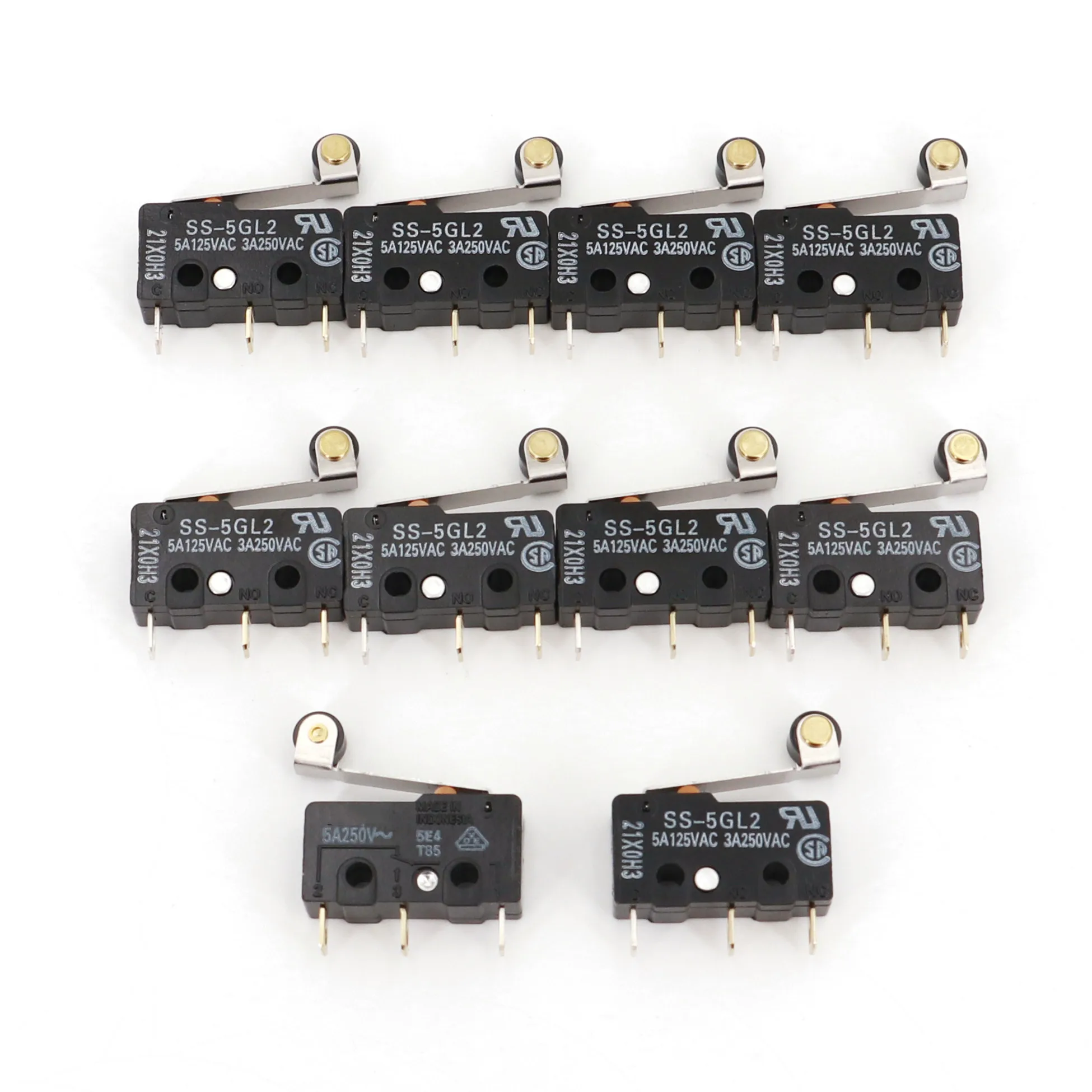 

10 шт., оригинальный Φ 3-Pin SPDT, миниатюрный базовый микропереключатель
