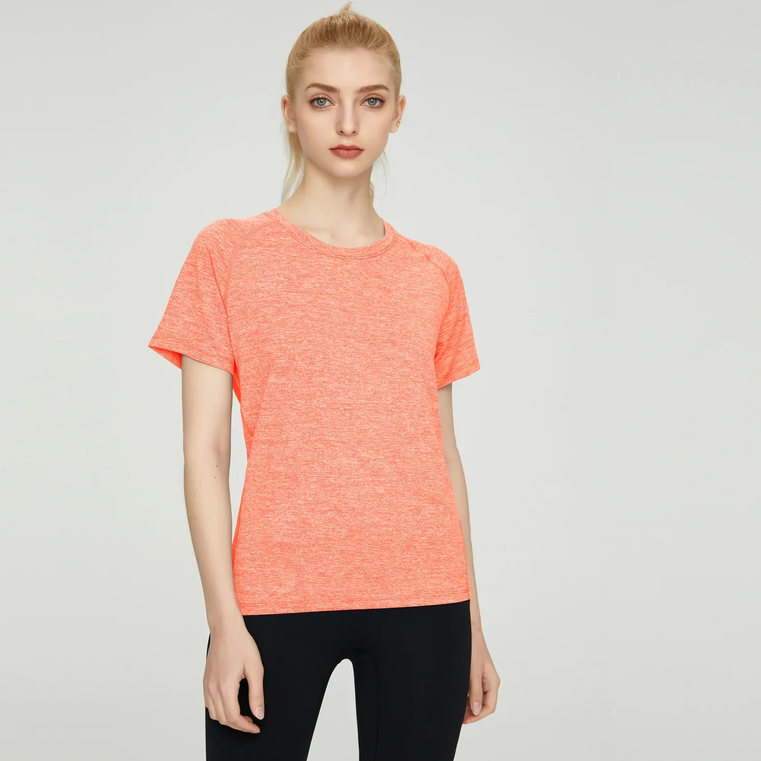 WANAYOU Катионные женские футболки для йоги быстросохнущие спортивные топы