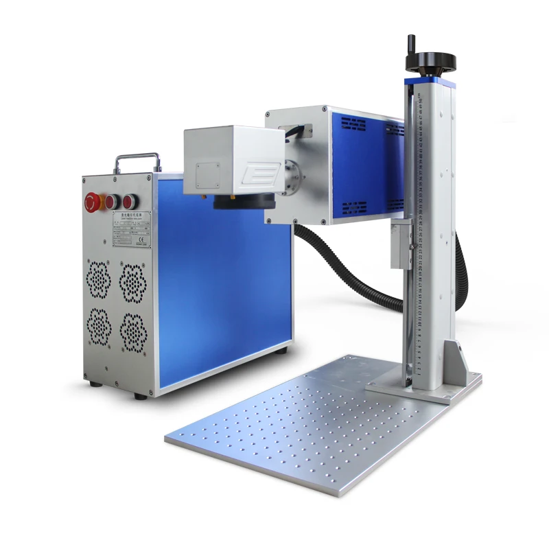 

Factory new co2 laser marking machine model RF metal tube 30w wood acrylic leather CO2 portable marking machine