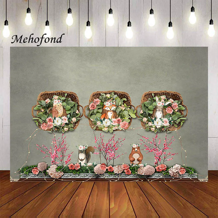 

Фон для фотографий Mehofond сафари животные детский душ Вечеринка зеленые листья Детский День Рождения Вечеринка Фотостудия